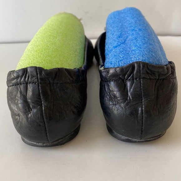 Tory Burch Minnie Travel Ballet Flat -Black/Gold-Sz 6.5 - Picture 6 of 15